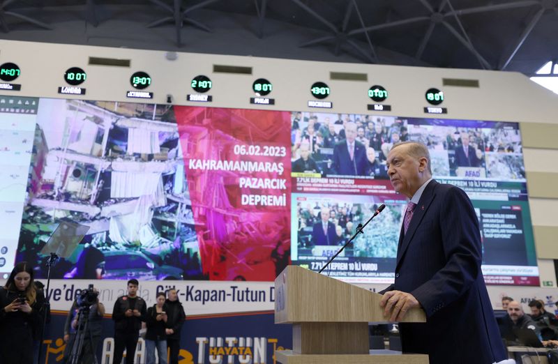 Analysis-Turkey's quake response could shape tough election for Erdogan