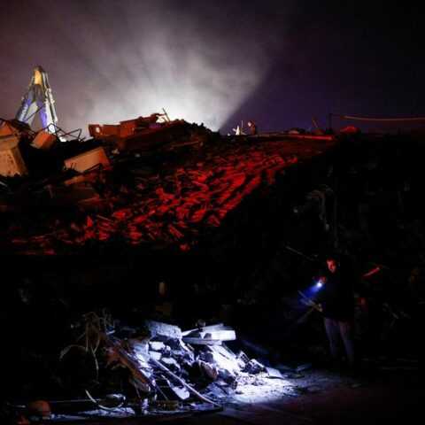 Two-year old rescued from rubble 79 hours after earthquake in turkey - photo licensed by shore news network.