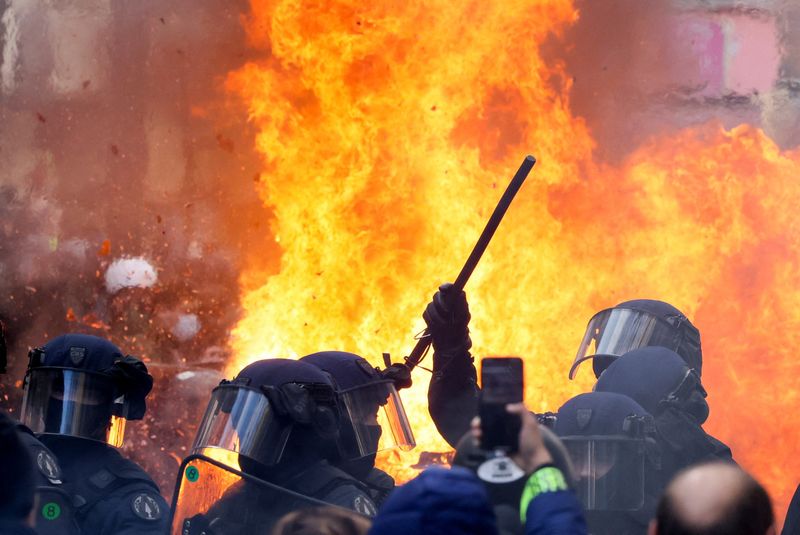 France protests look to test government's resolve on pension reforms