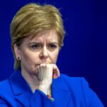 FILE PHOTO: Sturgeon holds a news conference, in Edinburgh