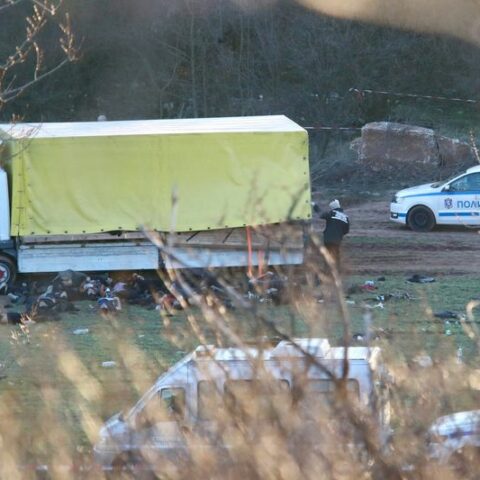 Six charged after 18 migrants found dead in truck in bulgaria - photo licensed by shore news network.