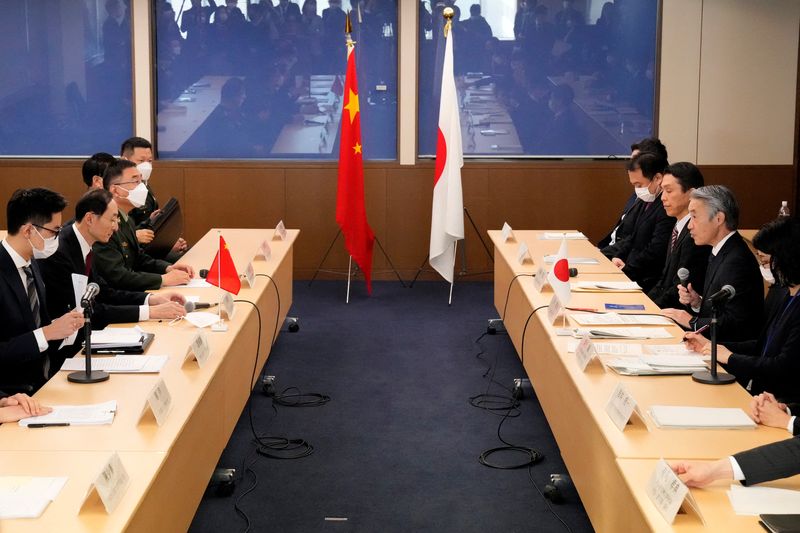 China, Japan square off at first security talks in four years