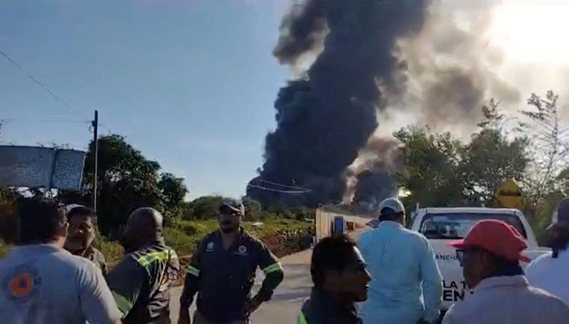 Pemex hit by fires at three facilities in one day