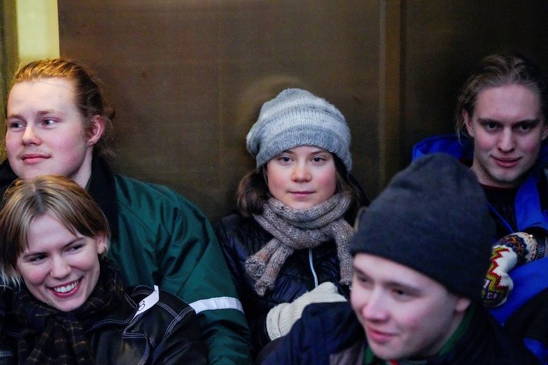 Thunberg, Indigenous protesters block Norway energy ministry over wind farms