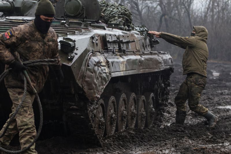 Russians tighten noose on Ukraine's Bakhmut, Putin warns of Western espionage