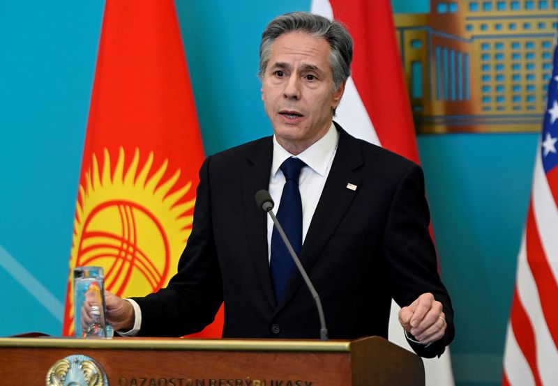 Blinken holds talks with Central Asian leaders amid 'spillover' from Ukraine war