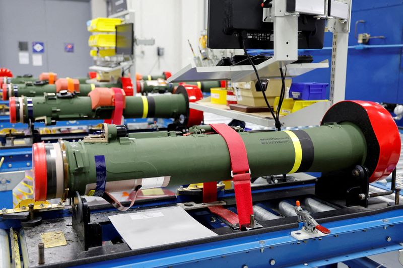 U.S. State Dept okays potential Javelin anti-tank missile sales to UK -Pentagon