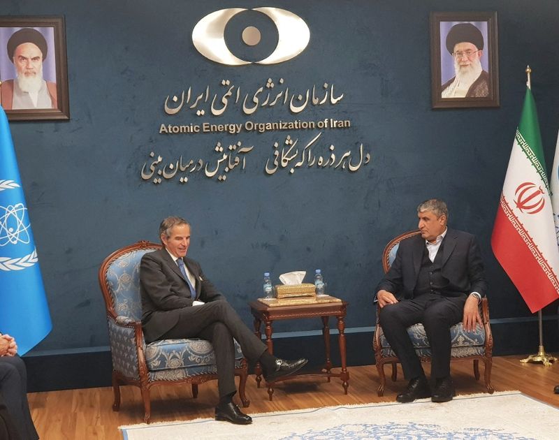 IAEA's Grossi holds second day of talks in Iran on nuclear cooperation