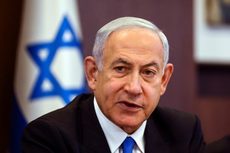Netanyahu tries to calm outcry over minister's remarks on palestinians - photo licensed by shore news network.