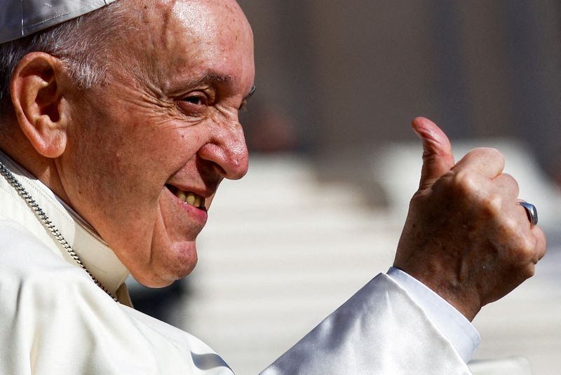 Factbox-Pope Francis: His 10 years in numbers