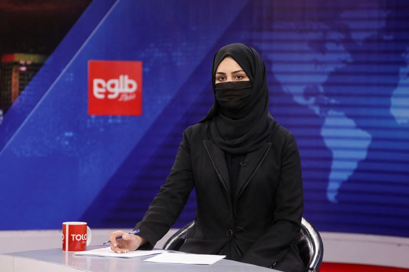 Afghan broadcaster airs rare all-female panel to discuss rights on Women's Day