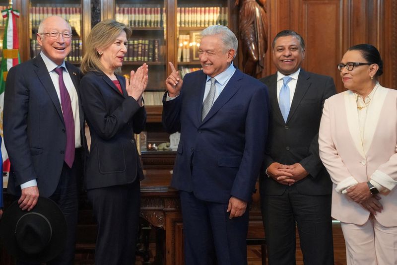 Mexico talks fentanyl, arms trafficking with U.S. Homeland Security