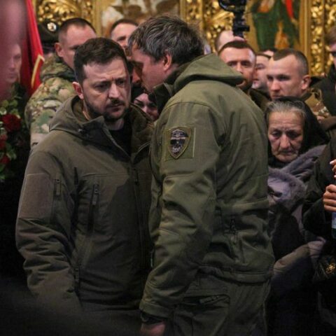 Ukraine's zelenskiy: more than 1,100 russian dead in less than a week in bakhmut - photo licensed by shore news network.