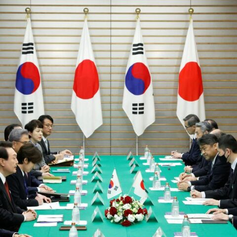 South korea's yoon says japan will return to trade 'white list' - photo licensed by shore news network.