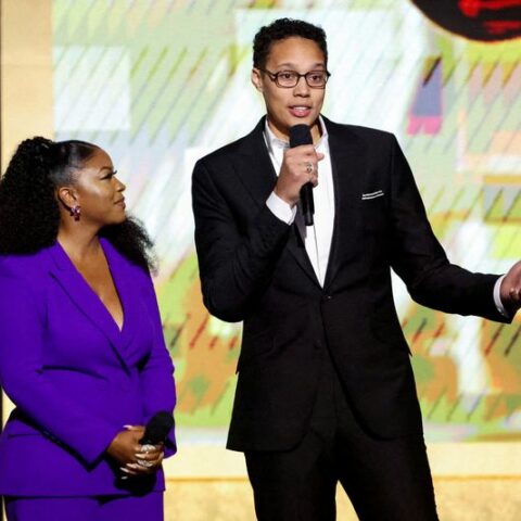 Brittney griner urges biden to bring home reporter gershkovich, accused of spying in russia - photo licensed by shore news network.