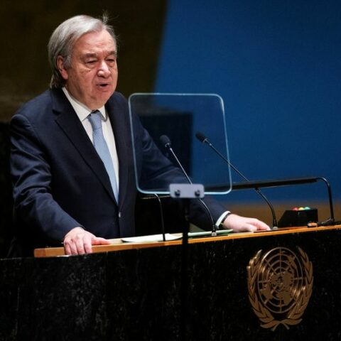 U. N. Chief condemns taliban ban on afghan women working for u. N - photo licensed by shore news network.