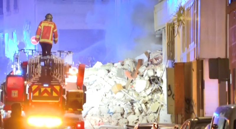 French rescue workers find sixth body in rubble of collapsed Marseille buildings