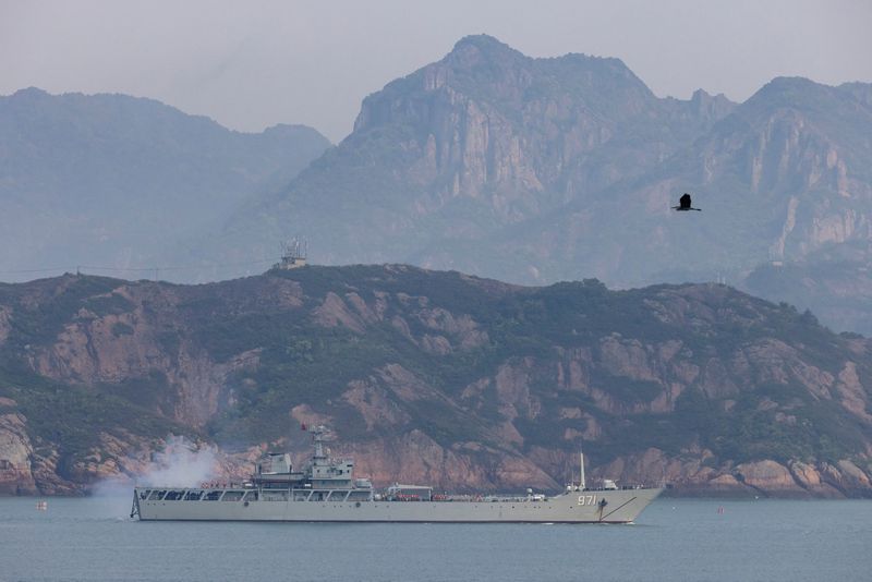 China continues 'combat training' around Taiwan after drills end