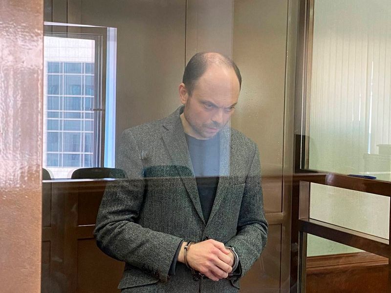 Kremlin critic jailed in treason case for 25 years in harshest verdict of Putin era