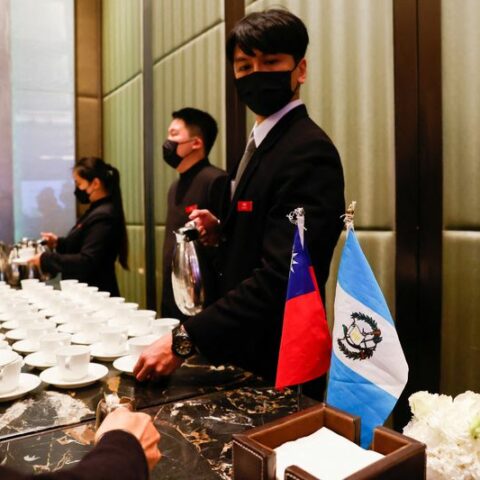 Guatemala not asking taiwan for 'free money', does not owe debt like honduras - photo licensed by shore news network.