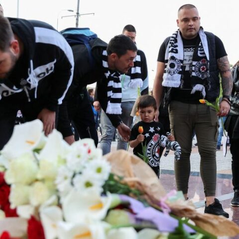 Detained father of serbian school shooting suspect denies blame for attack - photo licensed by shore news network.