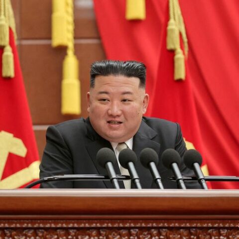 North korea's kim says russia 'will prevail' over hostile forces - photo licensed by shore news network.