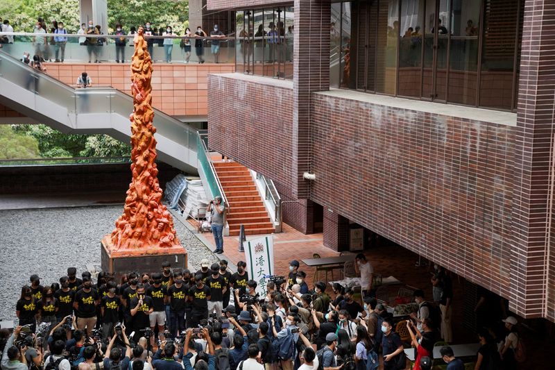 Hong Kong security chief criticises WSJ opinion piece on 'Subversive' art
