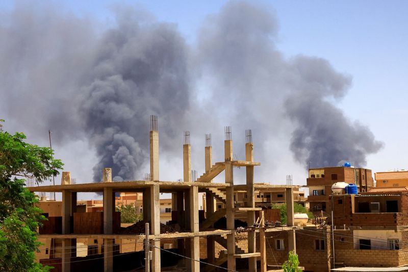 Battles shake Sudan's capital, ceasefire talks reported to make progress
