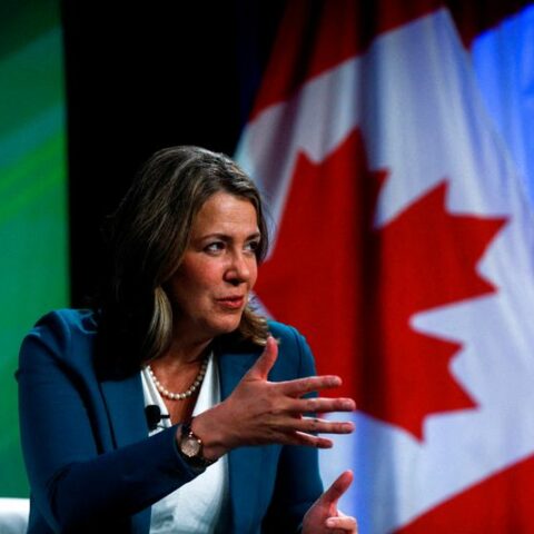 Factbox-danielle smith and rachel notley slug it out in alberta's election - photo licensed by shore news network.