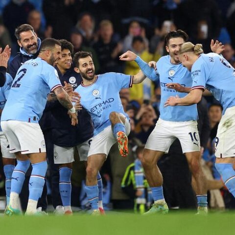 Soccer-manchester city win premier league title as arsenal lose - photo licensed by shore news network.