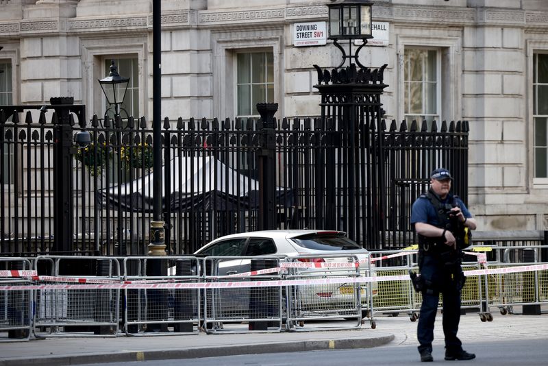 Man arrested over Downing Street collision faces indecent images charge