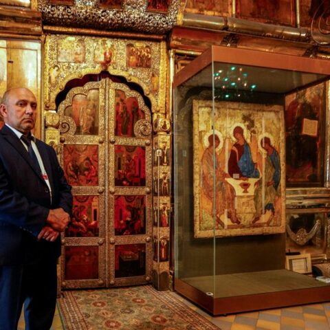 Russian orthodox church fires archpriest for 'obstruction' of icon transfer - photo licensed by shore news network.