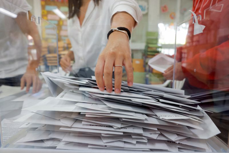 Spain's conservative PP elbows Socialists out in regional elections