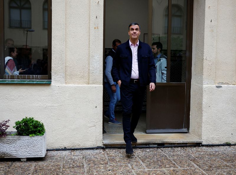 Spain's Sanchez gambles on snap election after regional ballot rout