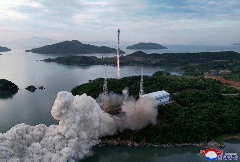 New north korean space rocket features engine from icbms, analysts say - photo licensed by shore news network.