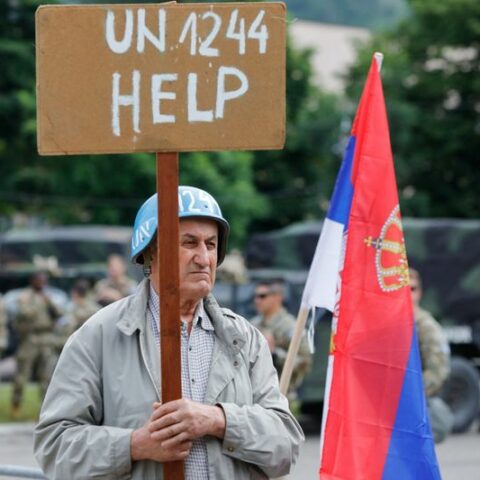 Kosovo opposition blames pm kurti for worsening relations with west over unrest in north - photo licensed by shore news network.