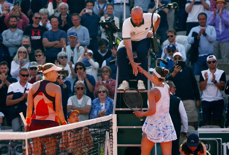 Tennis: What would Ukraine soldiers think if I shook hands with Russians says Svitolina
