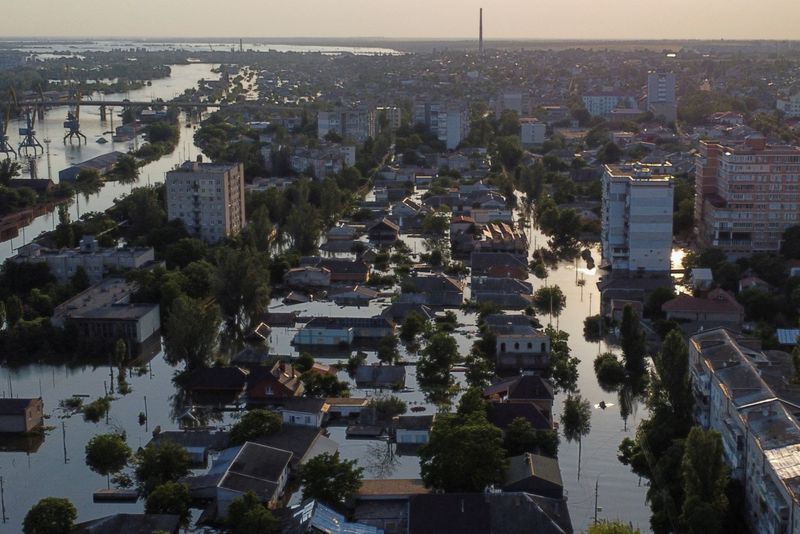 US spy satellites detected blast at Ukraine dam before it collapsed -NYT