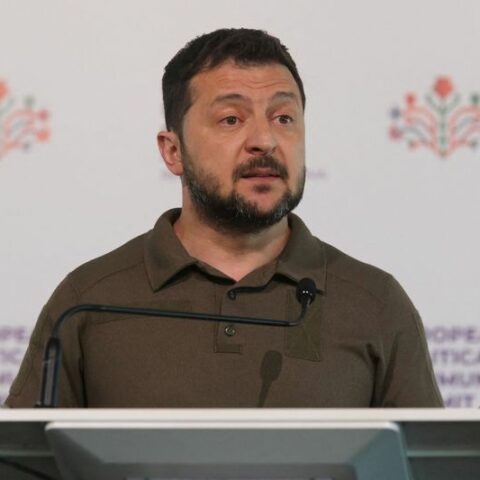 Zelenskiy seeks tougher sanctions on russian missile components - photo licensed by shore news network.