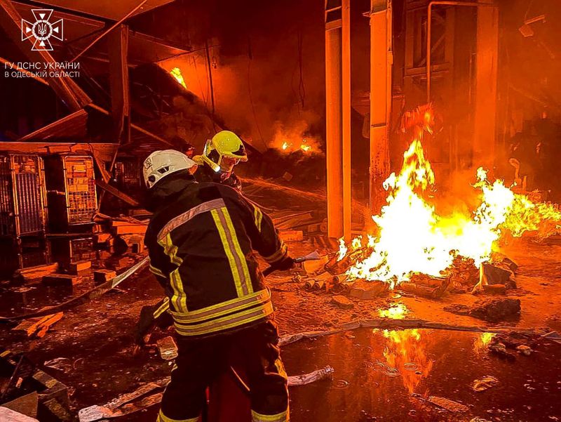 Ukraine says Russian missile attacks kill three in Odesa, three in Donetsk