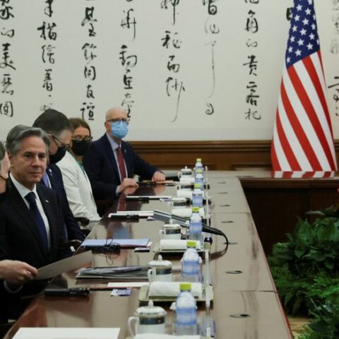 North korea criticises blinken's china visit as 'begging trip' - photo licensed by shore news network.