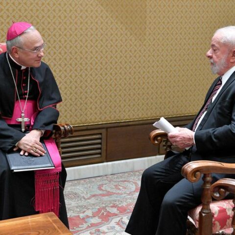 Brazil's lula discusses peace, poverty and inequality with pope - photo licensed by shore news network.