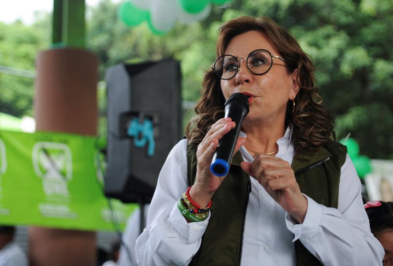 Guatemalan ex-first lady Torres polls first in crowded field ahead of Sunday vote