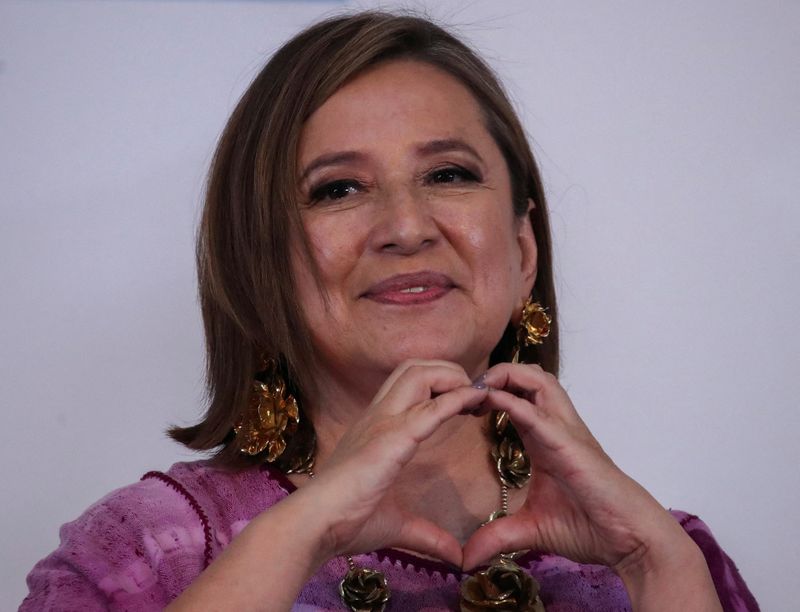 Support rising for Mexican opposition presidency hopeful Galvez -poll