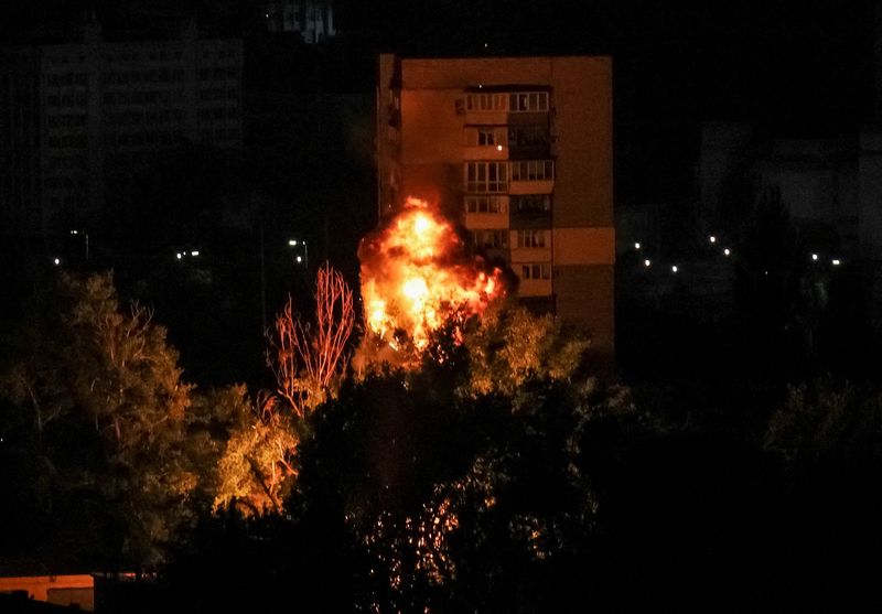 Russia attacks Kyiv for third night in a row, one killed in south Ukraine