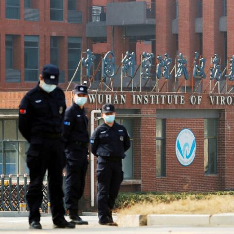 Us suspends federal funding to wuhan lab over non-compliance - photo licensed by shore news network.