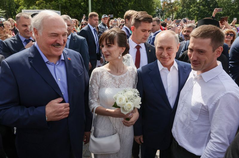 Putin hosts Belarus leader, calls Ukraine's counter-offensive a failure