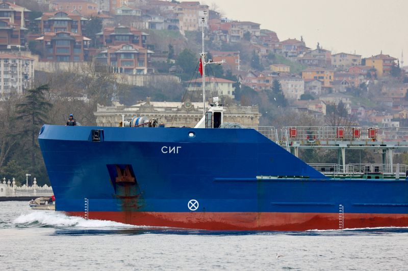 Ukraine hits Russian tanker with sea drone near Crimea Bridge