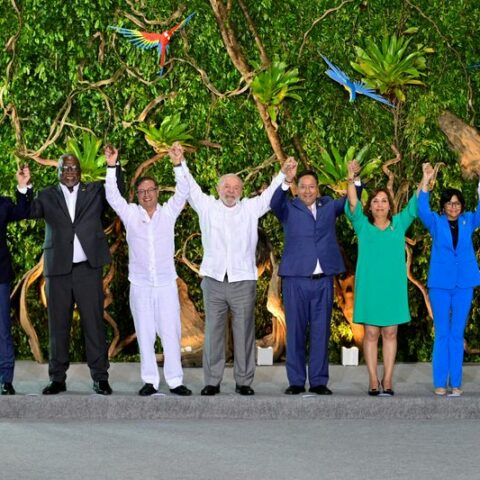 Analysis-despite 'weak' accord, amazon summit bolsters call for rich to pay up - photo licensed by shore news network.