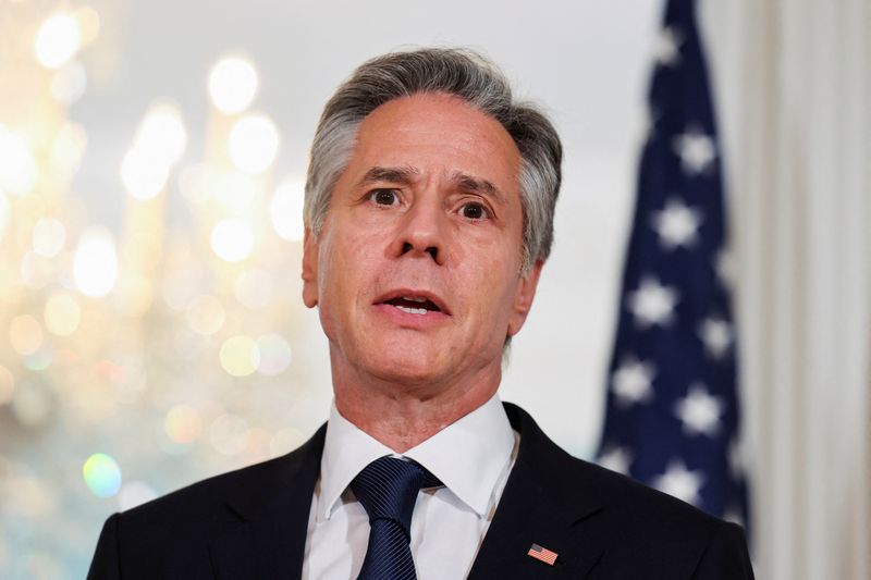 Blinken to meet Japan, S.Korea foreign ministers virtually on Monday